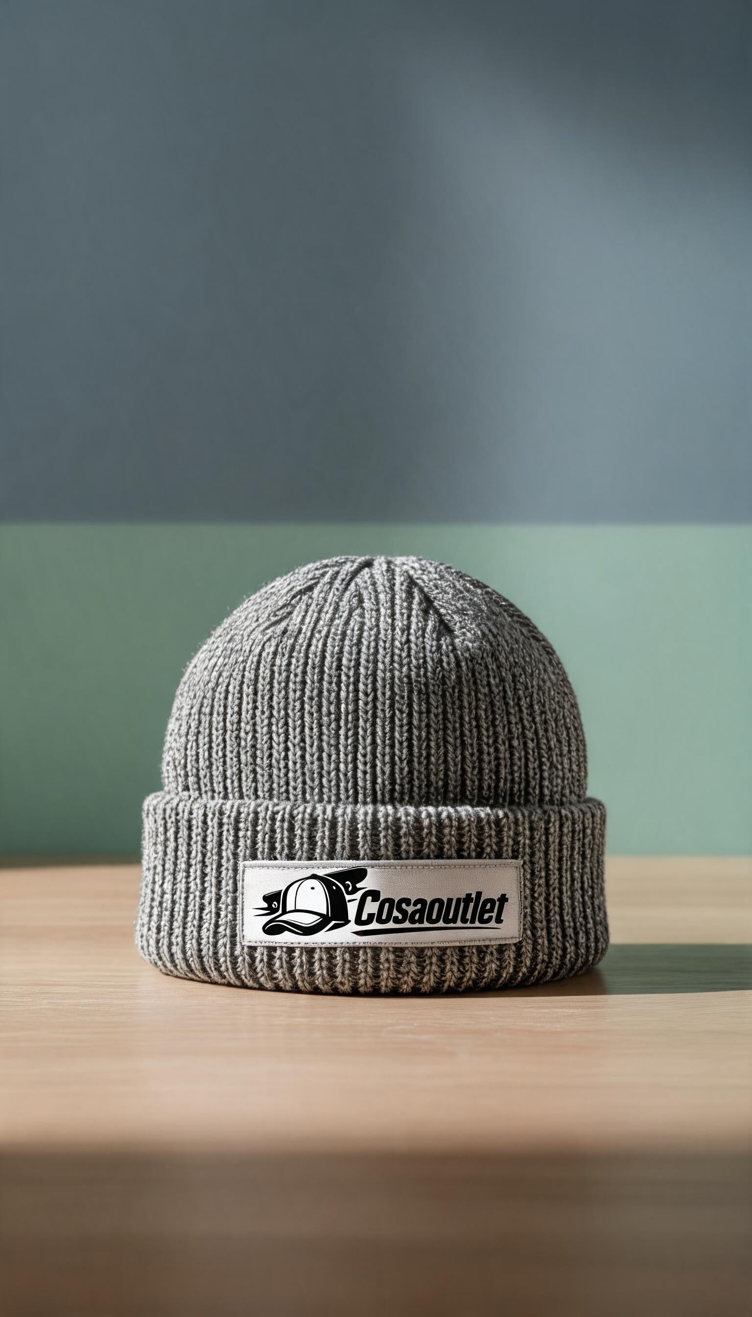 CosaOutlet Premium Knit Beanie – Warm Ribbed Winter Hat